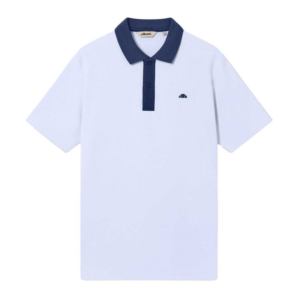 Ellesse Mens Vergo Polo Shirt / White/Navy
